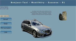 Desktop Screenshot of bonjour-taxi.fr